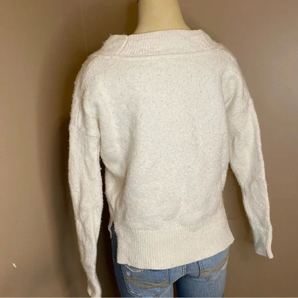 Madewell Size XS Womens Beige Long Sleeve Sweater - Picture 5 of 8